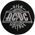 AC/DC Circular Standard Patch: High Voltage