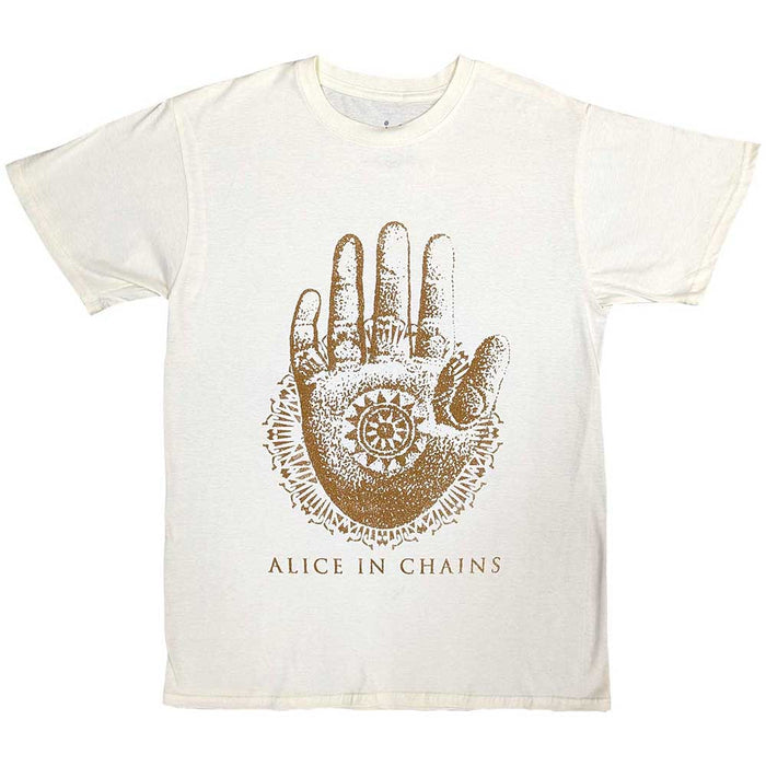 Alice In Chains Unisex T-Shirt: Hand (Natural)
