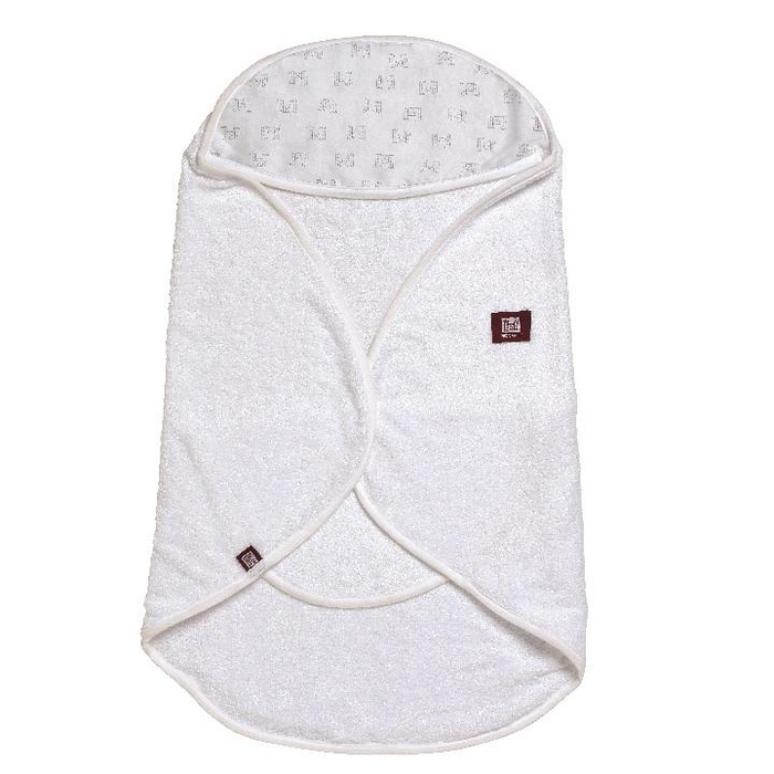 Red Castle Babynomade Bathtime - White/Castle Print