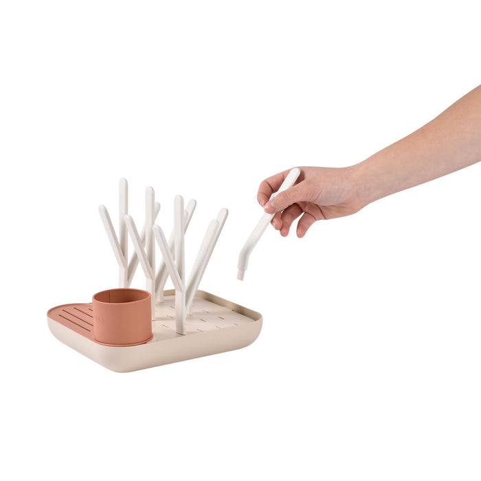 Beaba Forest Drying Rack - Terracotta/Clay
