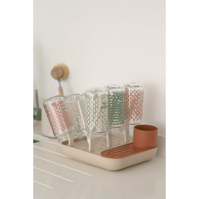 Beaba Forest Drying Rack - Terracotta/Clay