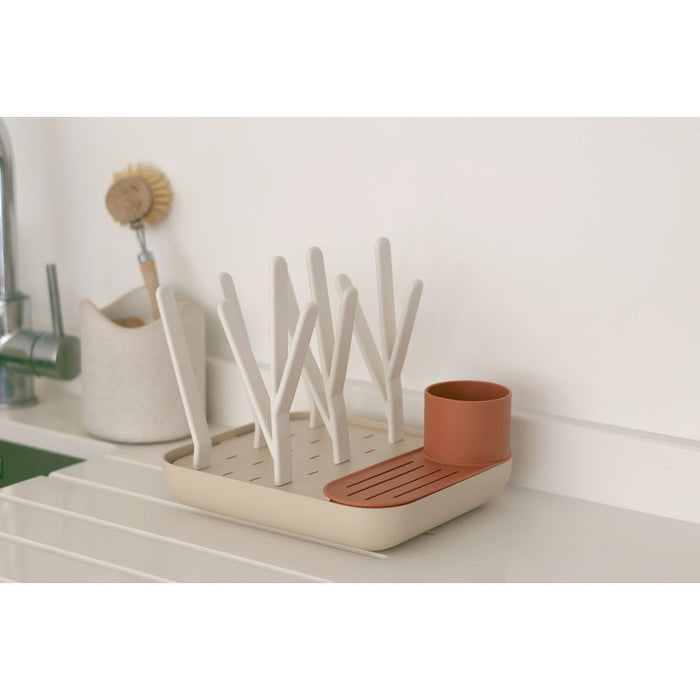 Beaba Forest Drying Rack - Terracotta/Clay