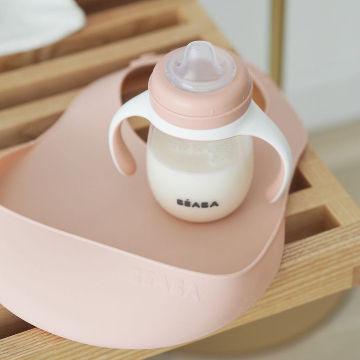 Beaba Silicone Bib - Pink