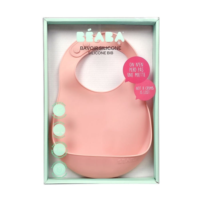 Beaba Silicone Bib - Pink