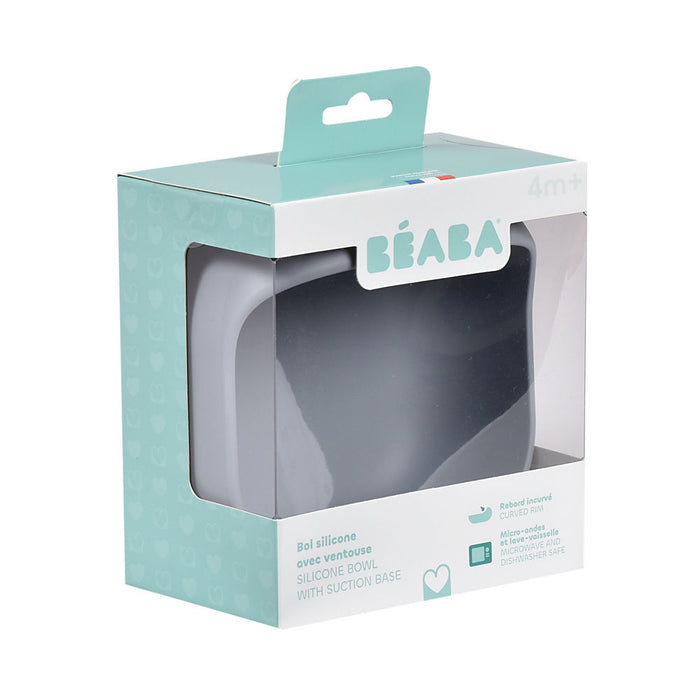 Beaba Silicone Suction Bowl - Pebble