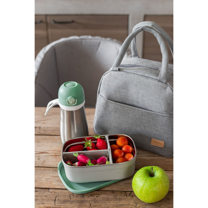 Beaba Stainless Steel Lunch Box - Sage Green