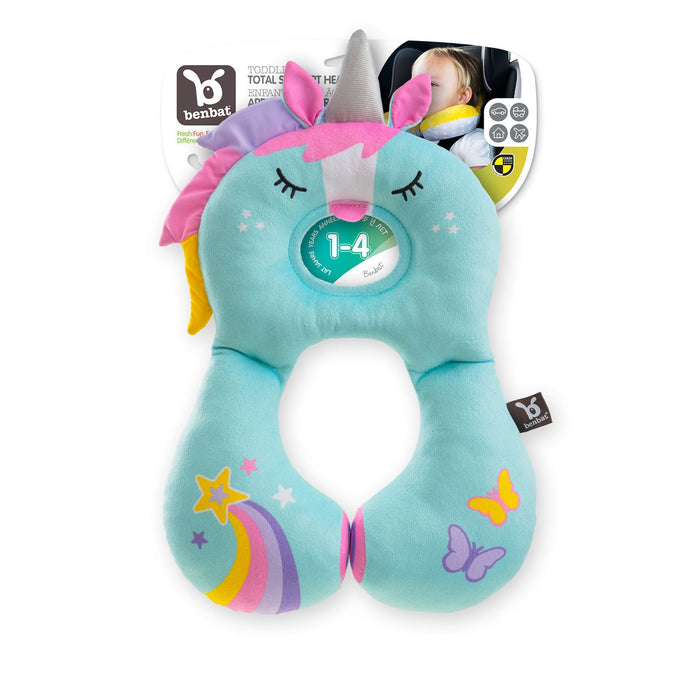 Benbat Travel Friends Total Support Headrest 1-4yrs - Unicorn