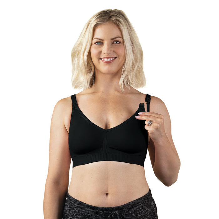 Bravado Designs Body Silk Seamless Nursing Bra - Black XS