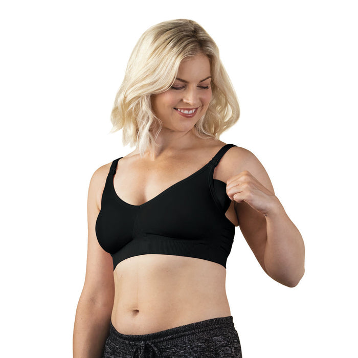Bravado Designs Body Silk Seamless Nursing Bra - Black XS