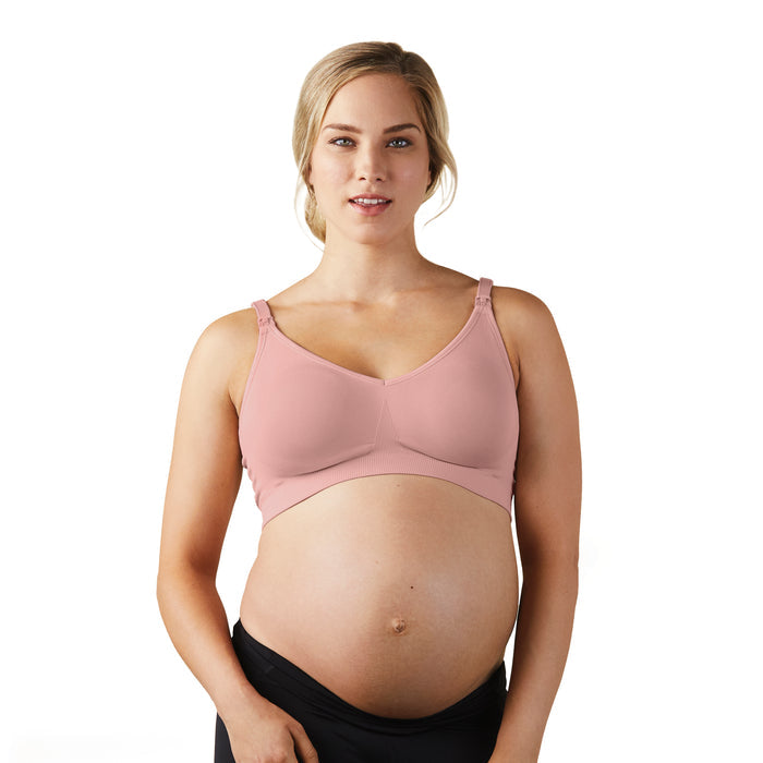 Bravado Designs Body Silk Seamless Nursing Bra - Dusted Peony XS