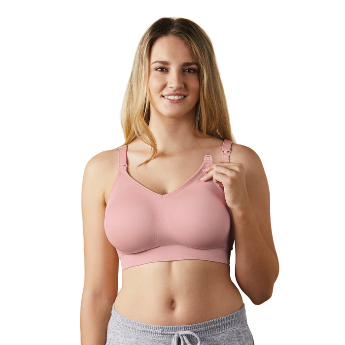 Bravado Designs Body Silk Seamless Nursing Bra - Dusted Peony XS