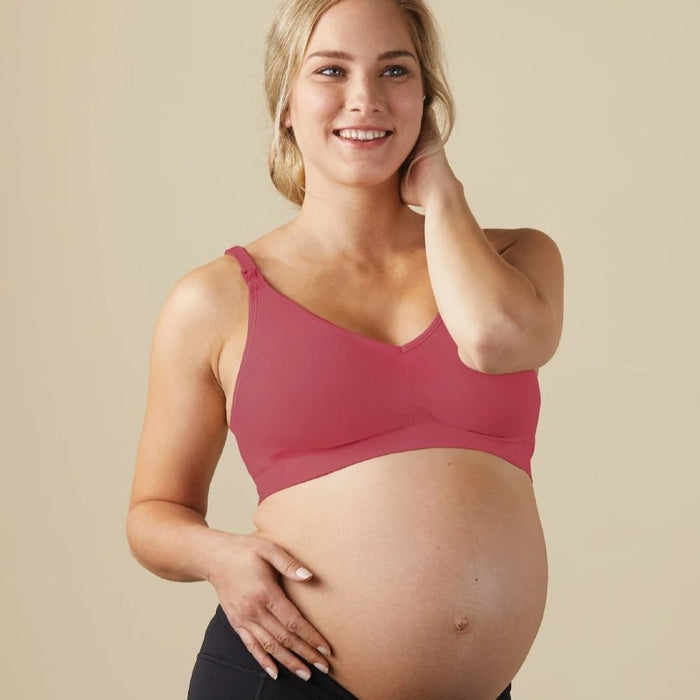 Bravado Designs Body Silk Seamless Nursing Bra - Lipstick S