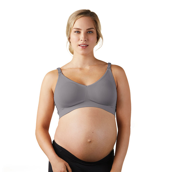 Bravado Designs Body Silk Seamless Nursing Bra - Silver Belle S