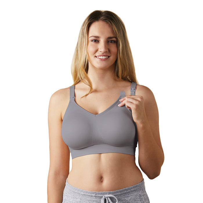 Bravado Designs Body Silk Seamless Nursing Bra - Silver Belle S