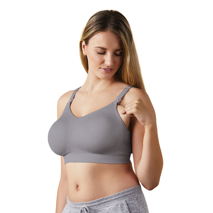 Bravado Designs Body Silk Seamless Nursing Bra - Silver Belle S