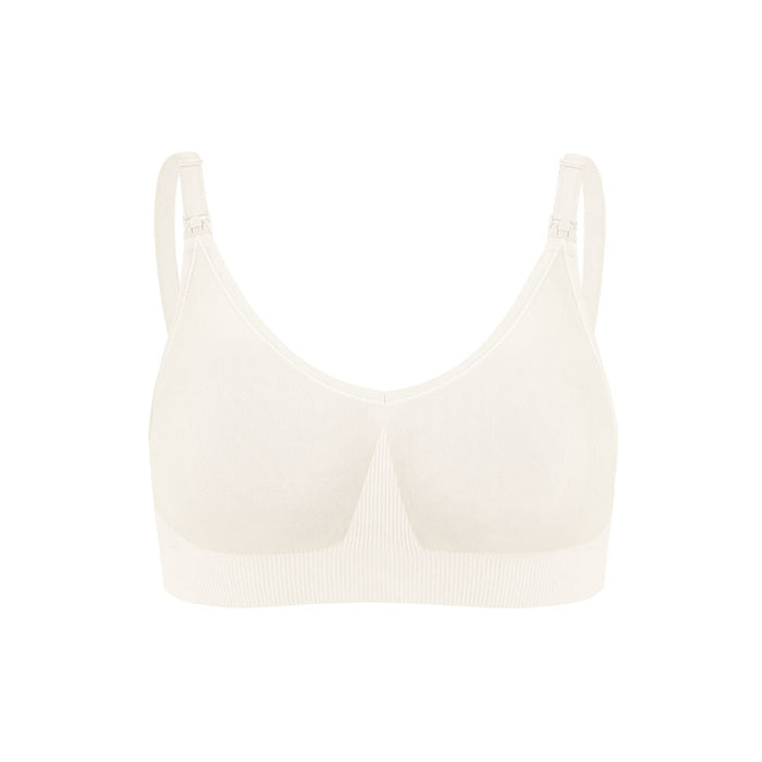 Bravado Designs Body Silk Seamless Nursing Bra - Sustainable - Antique White L