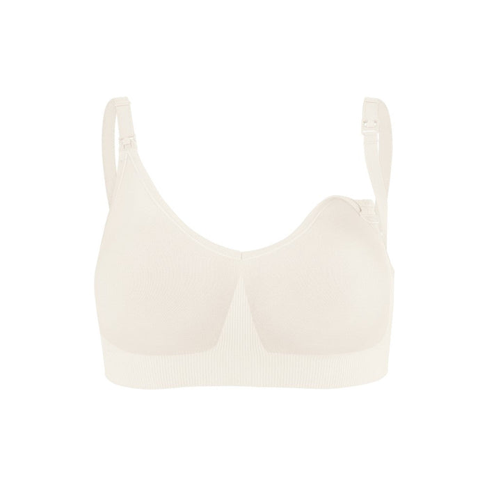 Bravado Designs Body Silk Seamless Nursing Bra - Sustainable - Antique White L