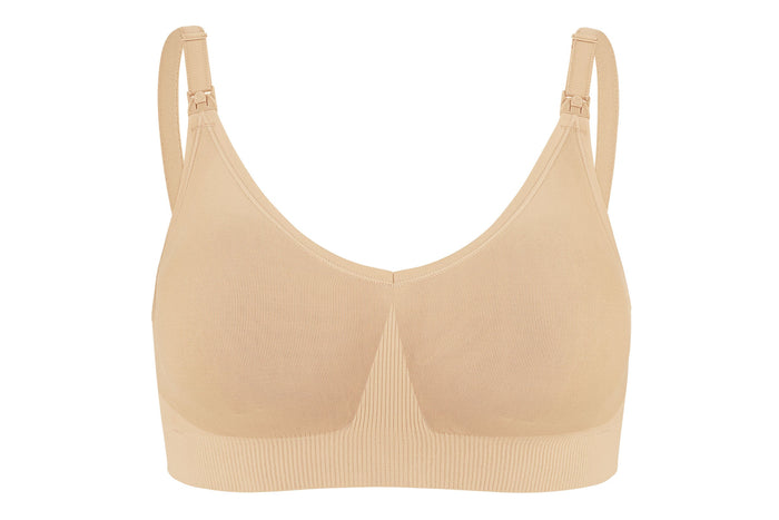 Bravado Designs Body Silk Seamless Nursing Bra - Sustainable - Butterscotch L
