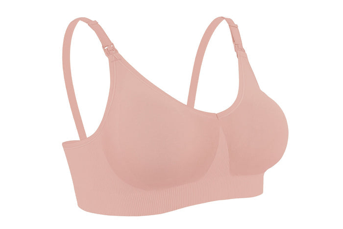 Bravado Designs Body Silk Seamless Nursing Bra - Sustainable - Dusted Peony M