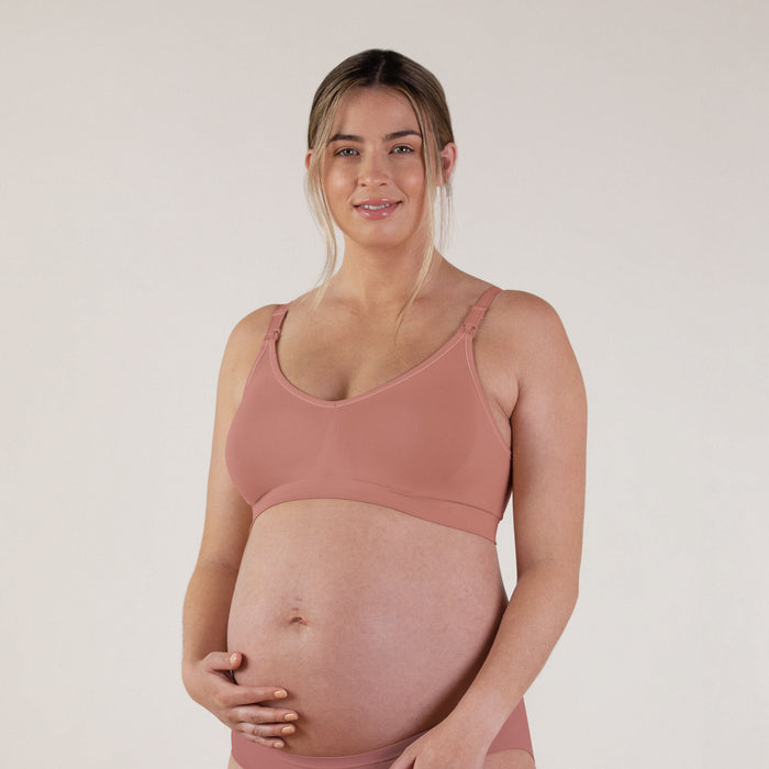 Bravado Designs Body Silk Seamless Nursing Bra - Sustainable - Roseclay M