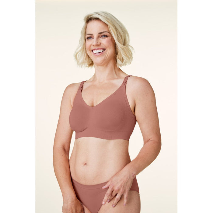 Bravado Designs Body Silk Seamless Nursing Bra - Sustainable - Roseclay XL