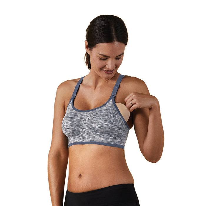 Bravado Designs Body Silk Seamless Rhythm Nursing Bra - Moon River Spacedye XL