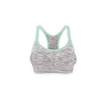 Bravado Designs Body Silk Seamless Rhythm Nursing Bra - White Grey Spacedye XL