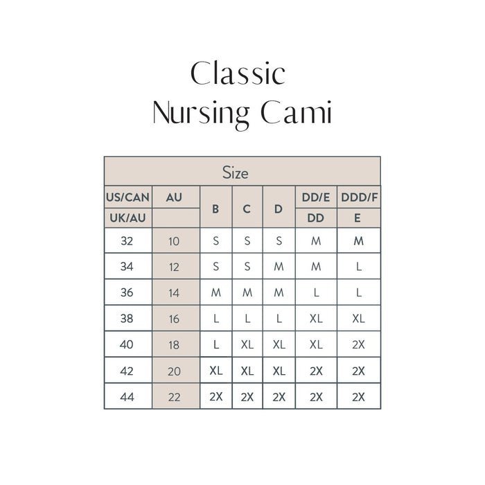 Bravado Designs Classic Nursing Cami - Black S