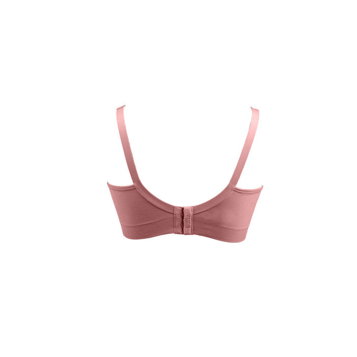 Bravado Designs Essential Stretch with Lace Nursing Bra - Roseclay L