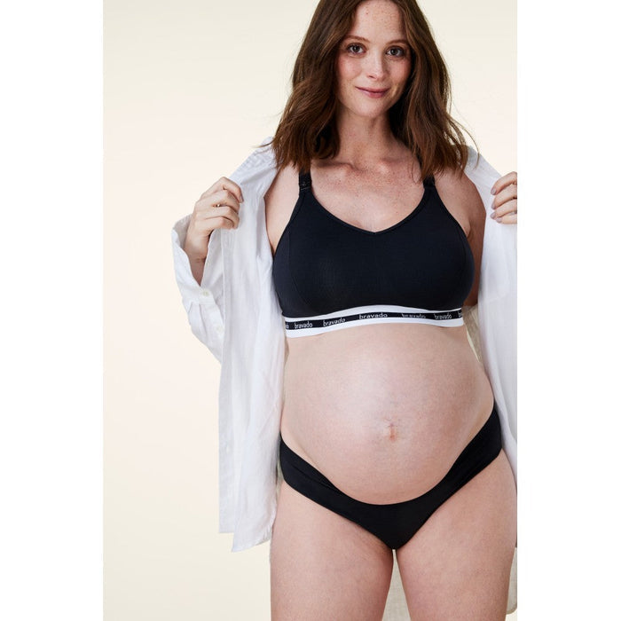 Bravado Designs Original Full Cup Nursing Bra - Sustainable - Black XL