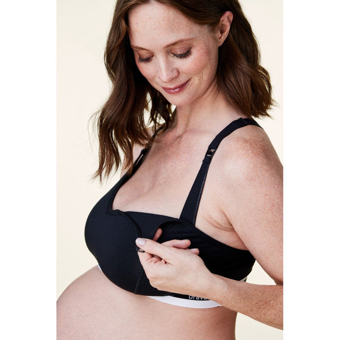 Bravado Designs Original Full Cup Nursing Bra - Sustainable - Black XL