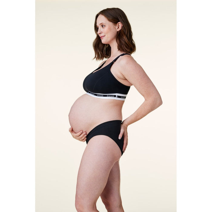 Bravado Designs Original Full Cup Nursing Bra - Sustainable - Black XL