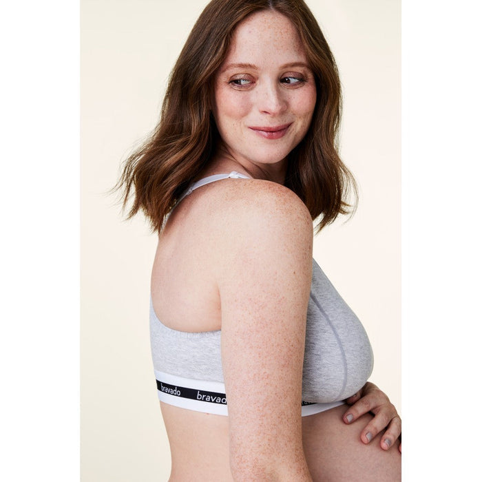Bravado Designs Original Full Cup Nursing Bra - Sustainable - Dove Heather L