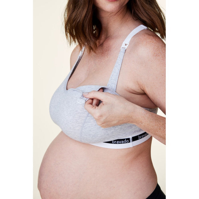 Bravado Designs Original Full Cup Nursing Bra - Sustainable - Dove Heather L