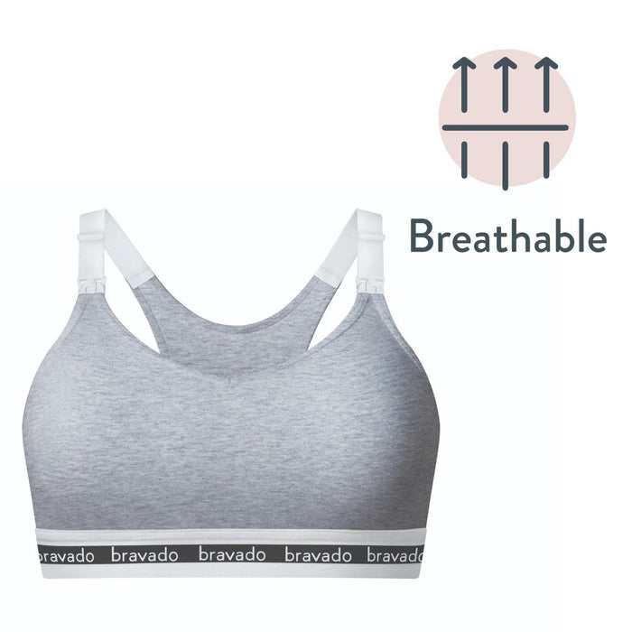 Bravado Designs Original Full Cup Nursing Bra - Sustainable - Dove Heather M