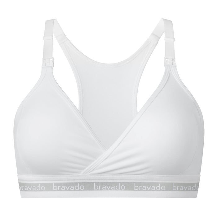 Bravado Designs Original Nursing Bra - White S