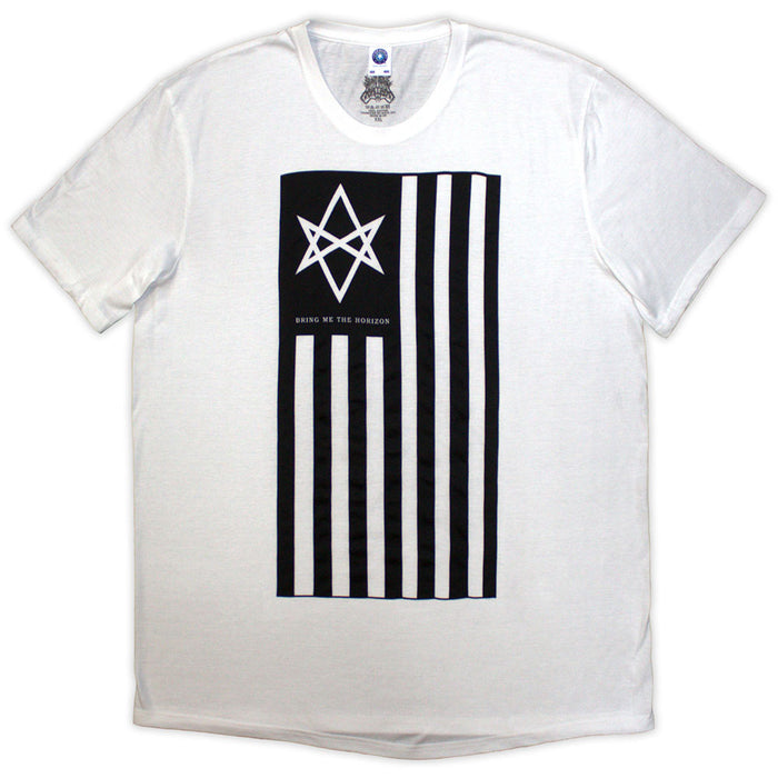 Bring Me The Horizon Unisex T-Shirt: Antivist (White)