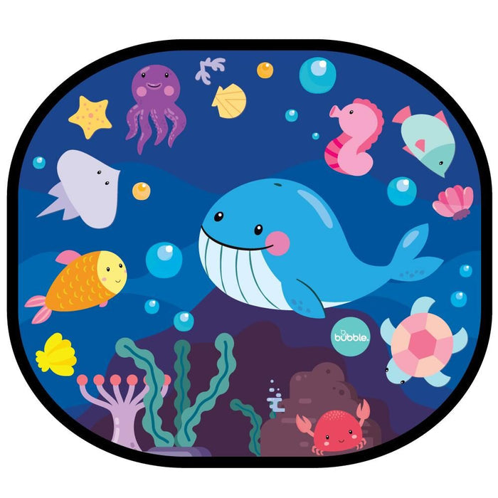 Bubble Cling Sunshade - Under the Sea