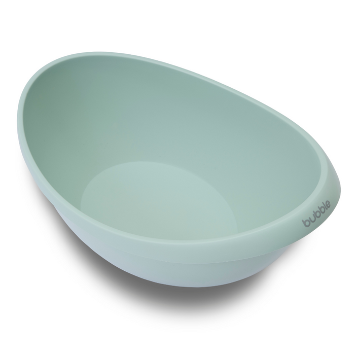 Bubble Cuddle Baby Bath with Bath Seat - Sage