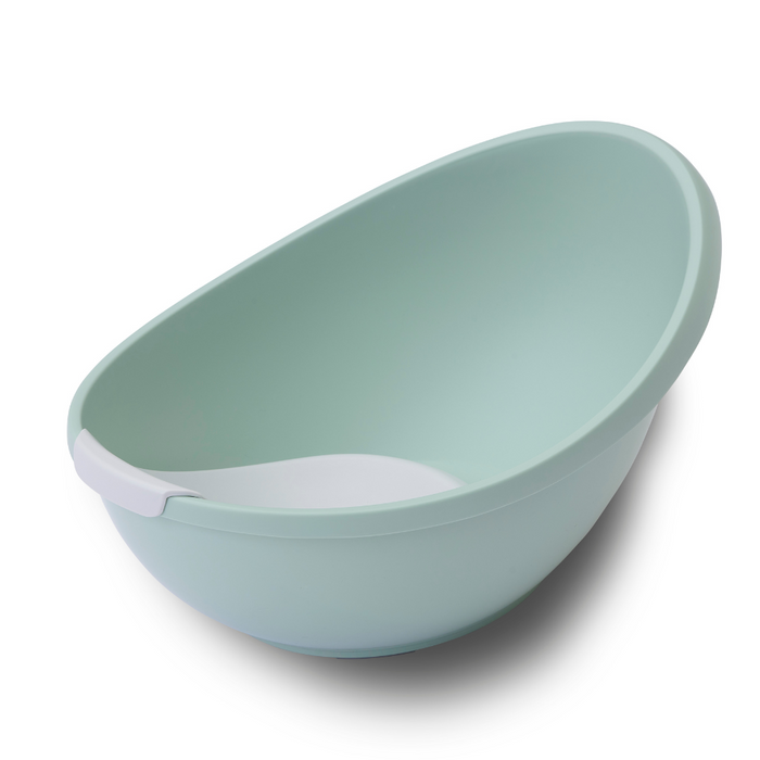Bubble Cuddle Baby Bath with Bath Seat - Sage