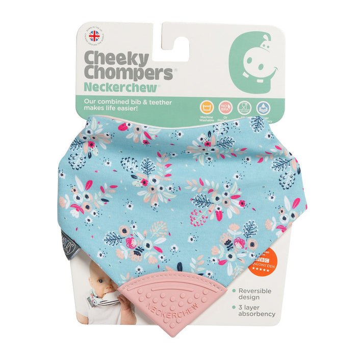 Cheeky Chompers Neckerchew - Botanical Bloom