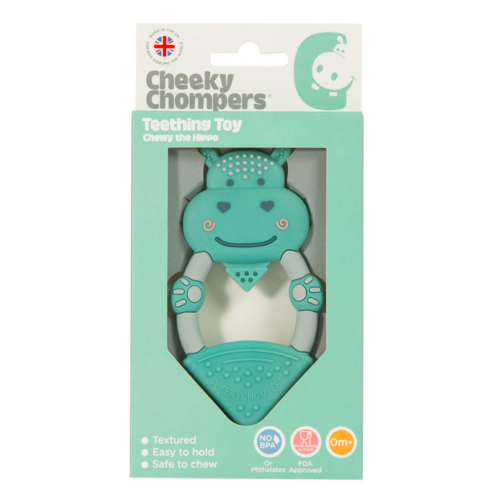 Cheeky Chompers Teether - Hippo
