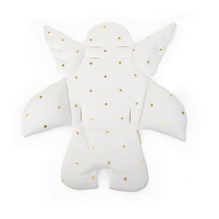 Childhome Angel Universal Seat Cushion - Jersey Gold Dots