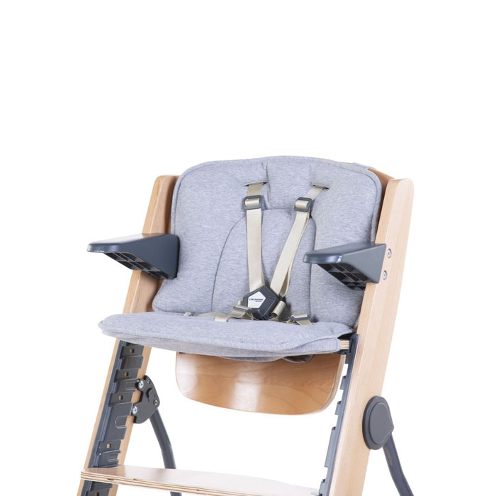 Childhome Baby High Chair Seat Cushion - Jersey Grey