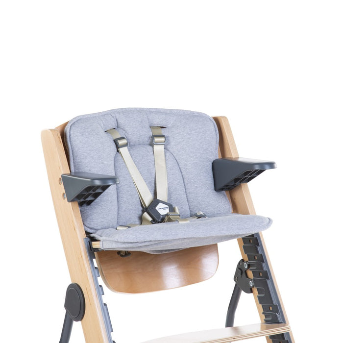 Childhome Baby High Chair Seat Cushion - Jersey Grey