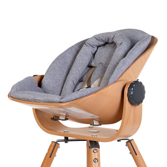 Childhome Evolu Newborn Seat Cushion - Jersey Grey