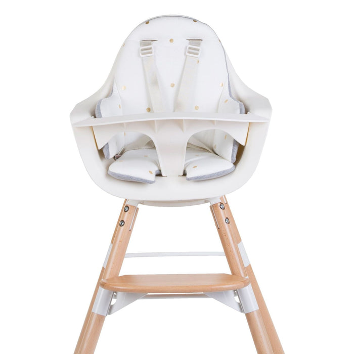 Childhome Evolu Seat Cushion - Jersey Gold Dots