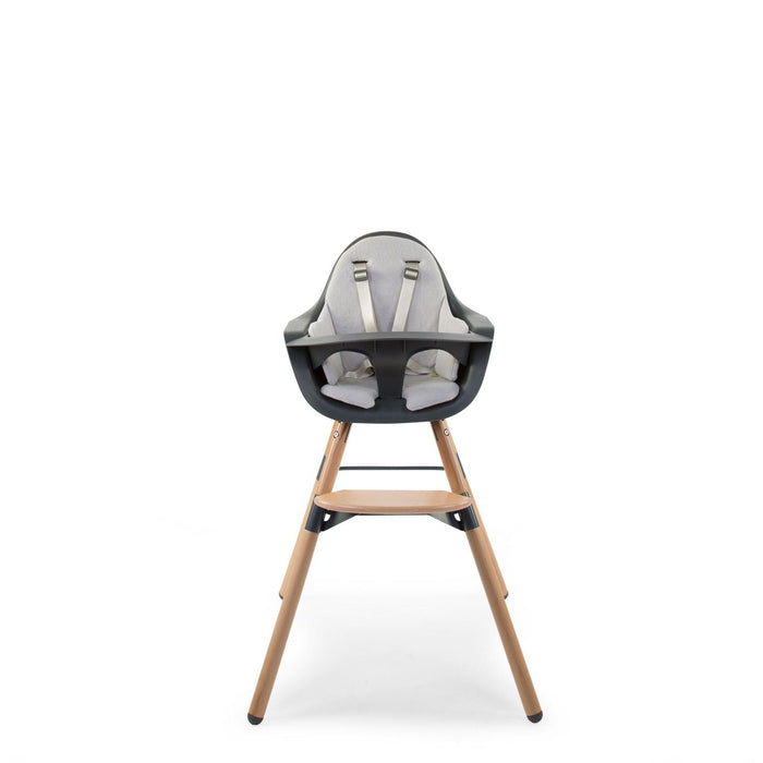 Childhome Evolu Seat Cushion - Tricot Pastel Mouse Grey