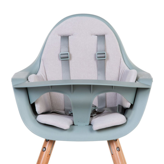 Childhome Evolu Seat Cushion - Tricot Pastel Mouse Grey
