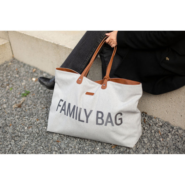 Childhome Family Bag - Canvas Grey